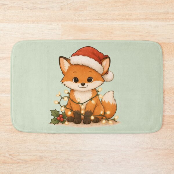 Item preview, Cute Festive Fox designed and sold by MellowMunchkins.