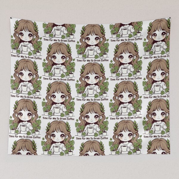 Item preview, Time For Me To Drink Coffee  designed and sold by coanmarilia.