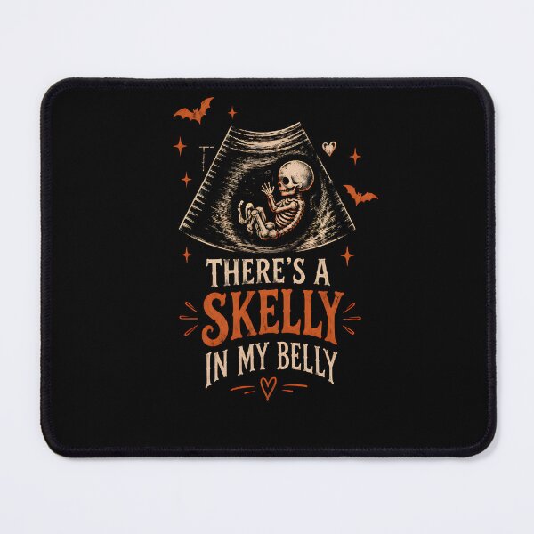 Item preview, There's a Skelly In My Belly  designed and sold by LovelyEvaDesign.