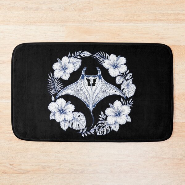 Item preview, Manta Ray Botanical Line Art Design designed and sold by MOCH- ART.
