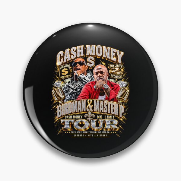 Item preview, Birdman And Master P, Cash Money No Limit Tour designed and sold by CATTYHOLA.