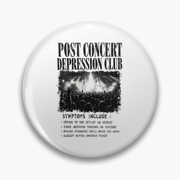 Item preview, Concert Fan Club Depression Tee designed and sold by ReidheadZ.