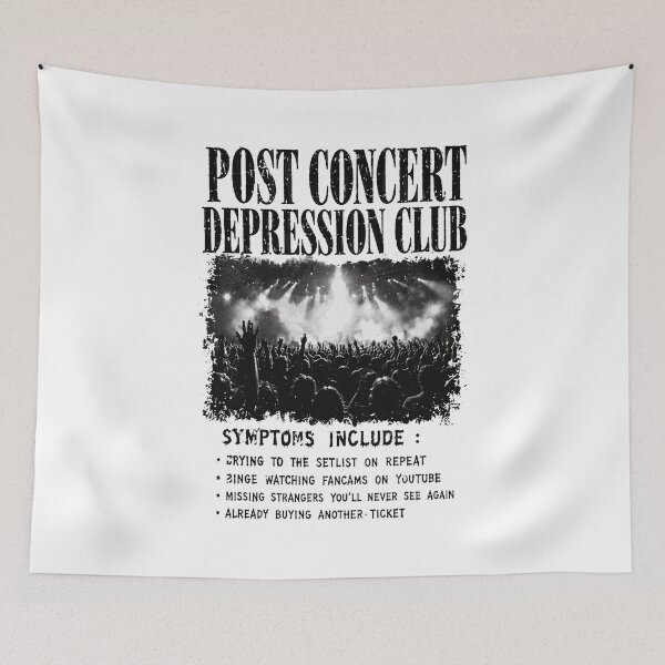Item preview, Concert Fan Club Depression Tee designed and sold by ReidheadZ.