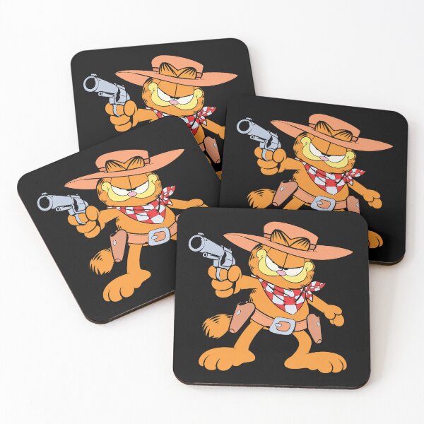 Item preview, Garfield Cowboy Retro Orange Cat designed and sold by AzulAdams.