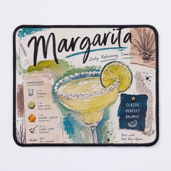 Item preview, How to make a Margarita cocktail illustration designed and sold by GalleryKauffeld.