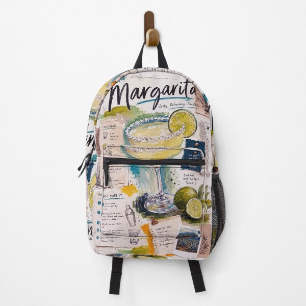 Item preview, How to make a Margarita cocktail illustration designed and sold by GalleryKauffeld.