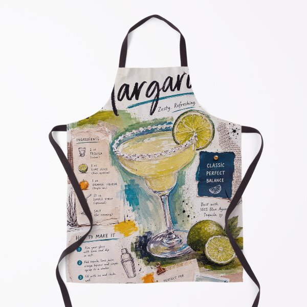 Item preview, How to make a Margarita cocktail illustration designed and sold by GalleryKauffeld.