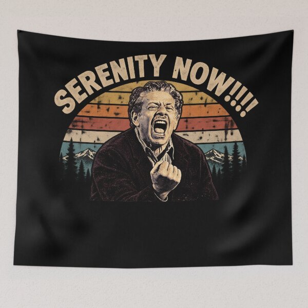 Item preview, Serenity Now, Seinfeld Vintage TV Quote designed and sold by Gerhard-VIN.