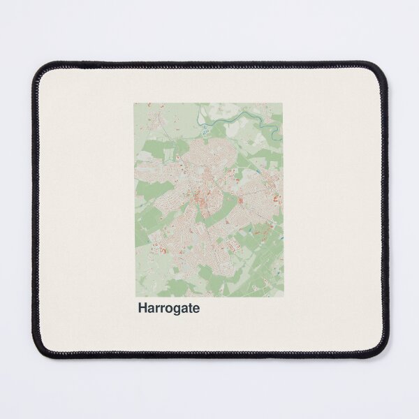 Item preview, Harrogate Minimalistic Map Art designed and sold by MapsNerd.