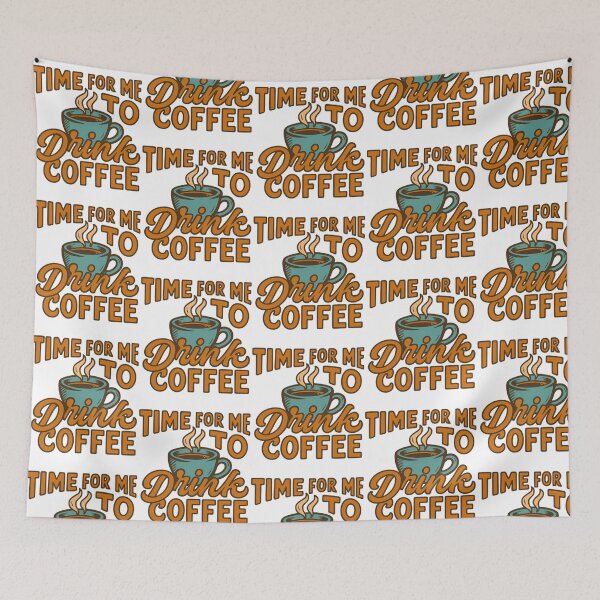 Item preview, Time For Me To Drink Coffee  designed and sold by coanmarilia.