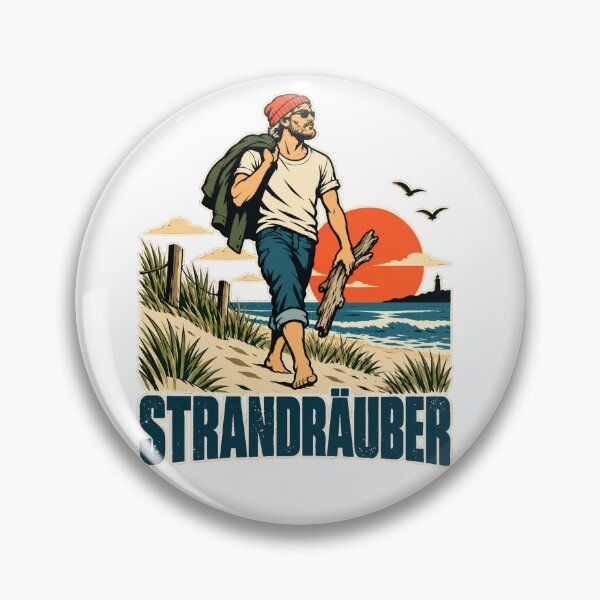 Item preview, Beachcombers – Coastal Love, Sea & Beach Retro Design designed and sold by FrenchieFever.