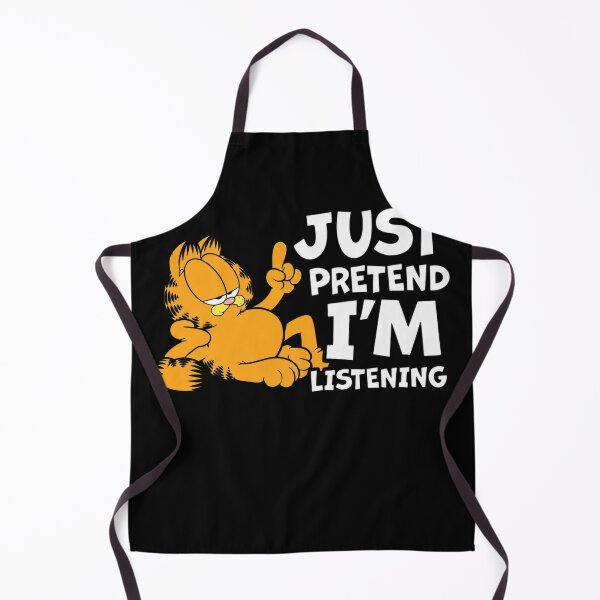 Item preview, Garfield Just Pretend Im Listening Funny Sarcastic Cat designed and sold by AzulAdams.
