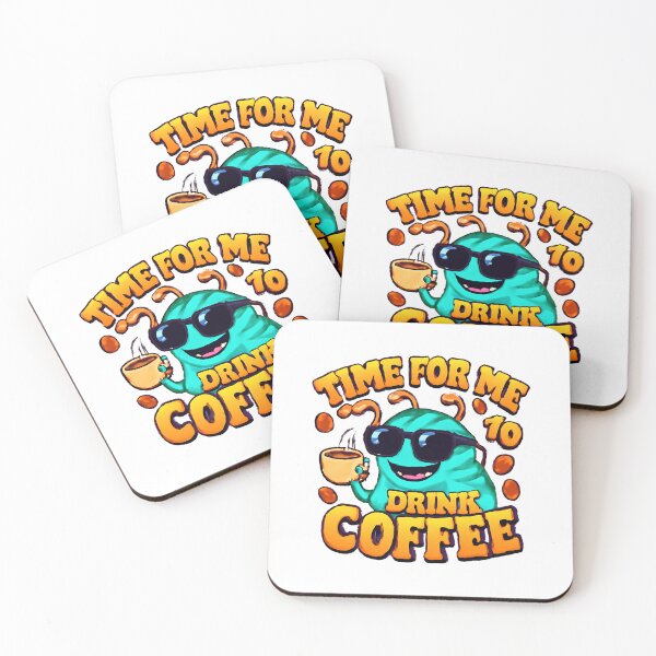 Item preview, Time For Me To Drink Coffee Funny Coffee Time Whimsical Character Coffee Lover designed and sold by coanmarilia.