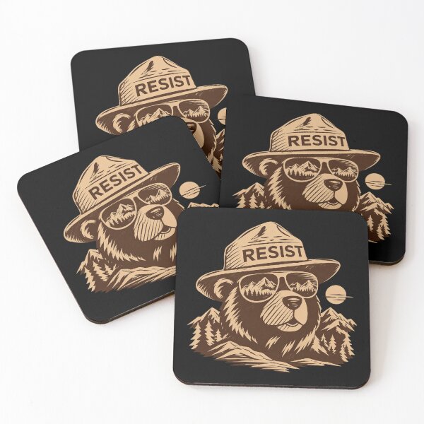 Item preview, Protect Our National Parks Stand With Smokey The Bear Retro designed and sold by AvaLawley.