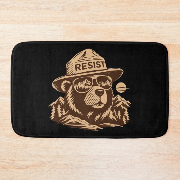 Item preview, Protect Our National Parks Stand With Smokey The Bear Retro designed and sold by AvaLawley.