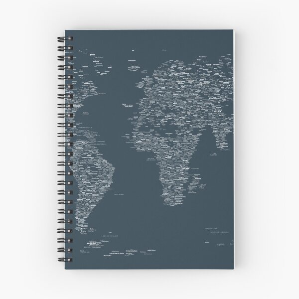 Item preview, World Map of Cities designed and sold by ArtPrints.