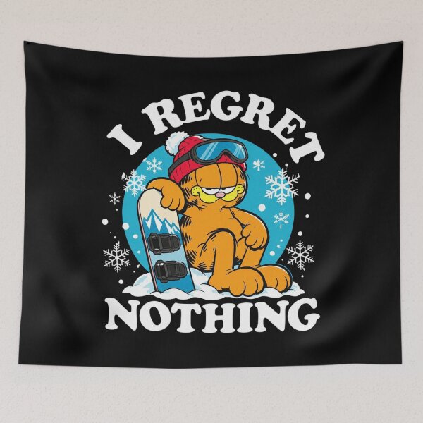 Item preview, Garfield Christmas Retro Holiday Humor Winter Cartoon designed and sold by AzulAdams.