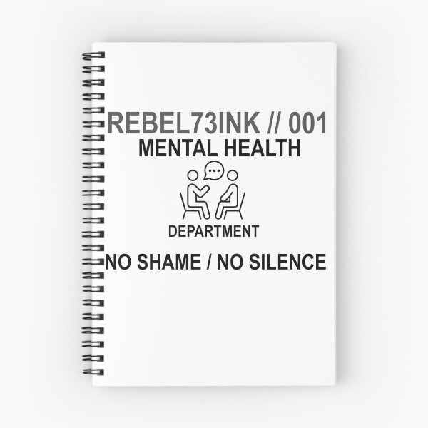 Item preview, citas sobre salud mental designed and sold by Rebel73Ink.