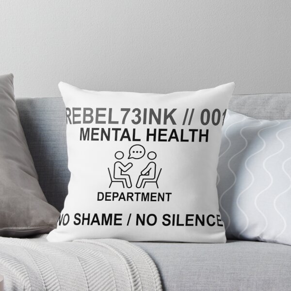 Aperçu de l'œuvre Citations sur la santé mentale créée et vendue par Rebel73Ink.