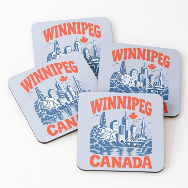 Item preview, Winnipeg Retro City designed and sold by HowToCanadian.