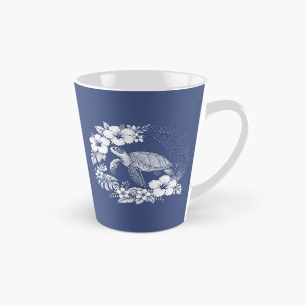 Item preview, Sea Turtle Botanical Line Art Design designed and sold by MOCH- ART.