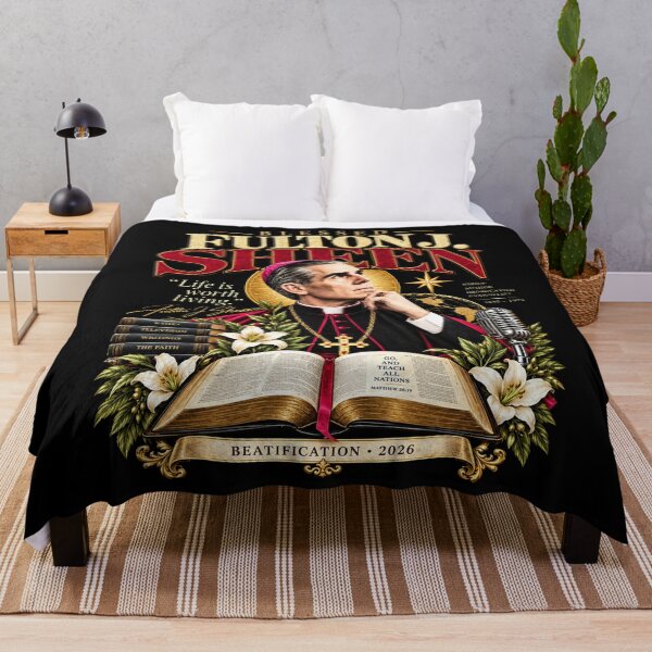 Item preview, Blessed Fulton Sheen, Beatification 2026 Catholic designed and sold by CATTYHOLA.