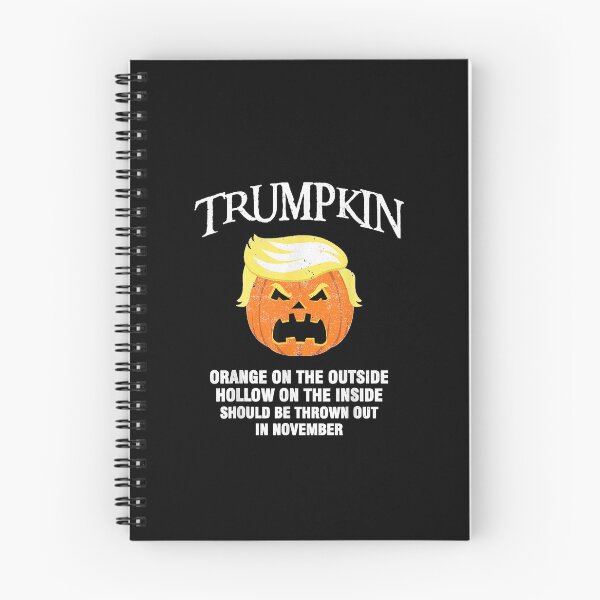 Item preview, Halloween Anti Trumpkin Orange On The Outside Hollow Inside designed and sold by PhocoNibict.