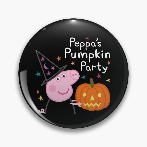 Item preview, Peppa Pig Halloween Pumpkin Party designed and sold by Epicfunchart.