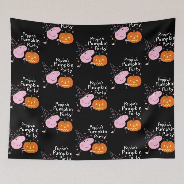 Item preview, Peppa Pig Halloween Pumpkin Party designed and sold by Epicfunchart.