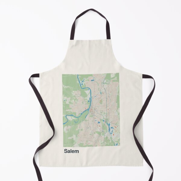 Item preview, Salem, Oregon Minimalistic Map Art designed and sold by MapsNerd.