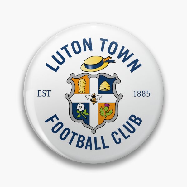 Item preview, Luton Town Football Club Hatters Bee Badge Crest Vector Icon designed and sold by isoterus.
