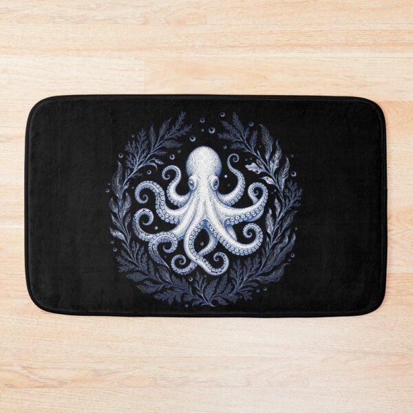 Item preview, Octopus Botanical Line Art Design designed and sold by MOCH- ART.