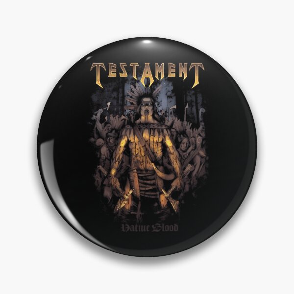 Item preview, Testament Band Native Blood designed and sold by Ahmed Sadek.
