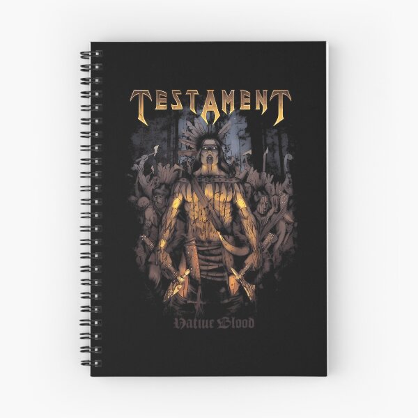 Item preview, Testament Band Native Blood designed and sold by Ahmed Sadek.