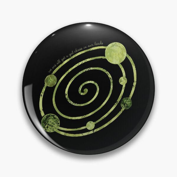 Item preview, Odie Leigh Crop Circles Retro Cosmic Spiral Orbit designed and sold by AzulAdams.
