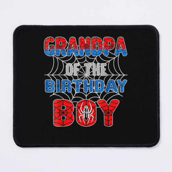 Item preview, Spider Web Birthday Party Grandpa of The Birthday Boy designed and sold by JaredDeShop.