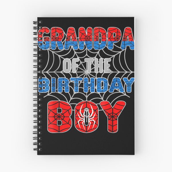 Item preview, Spider Web Birthday Party Grandpa of The Birthday Boy designed and sold by JaredDeShop.