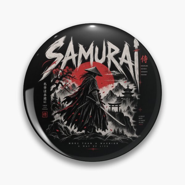 Item preview, Samurai Warrior – Honor, Discipline & Strength Japanese Streetwear Design designed and sold by UNVYRE.