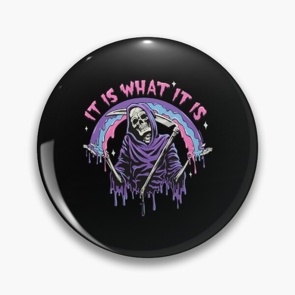 Item preview, Grim Reaper Melting Pastel Rainbow Acceptance Phrase designed and sold by MONALAMOUREA.