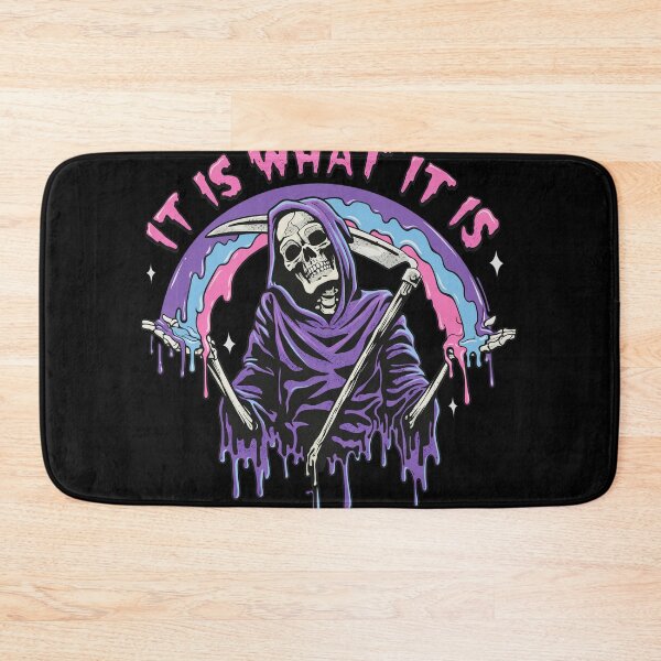 Item preview, Grim Reaper Melting Pastel Rainbow Acceptance Phrase designed and sold by MONALAMOUREA.