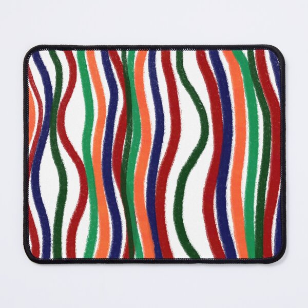 Item preview, wave, stripe, geometric, fabric, retro, stripes, illustration, pink, vintage, striped, textile, art, backdrop, decoration, lines designed and sold by MartaElezart.