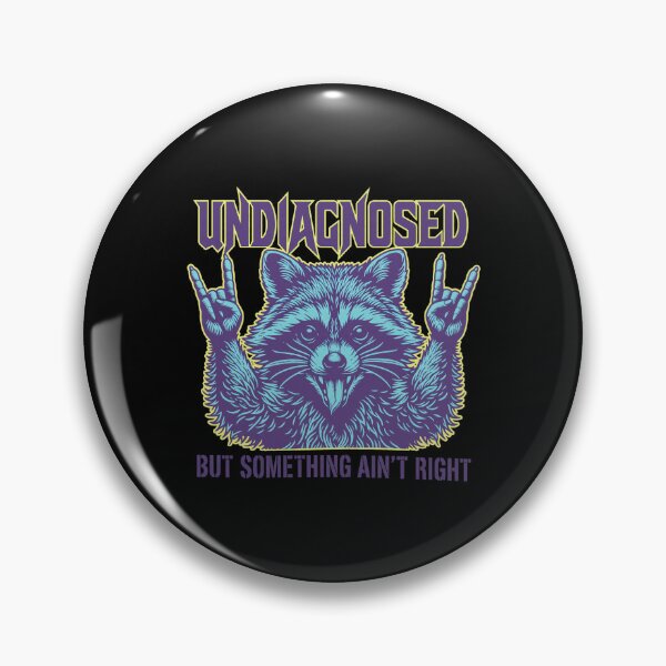 Item preview, Raccoon Rock On Undiagnosed Humor  designed and sold by CYNTHTHOMPSON.
