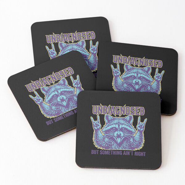 Item preview, Raccoon Rock On Undiagnosed Humor  designed and sold by CYNTHTHOMPSON.