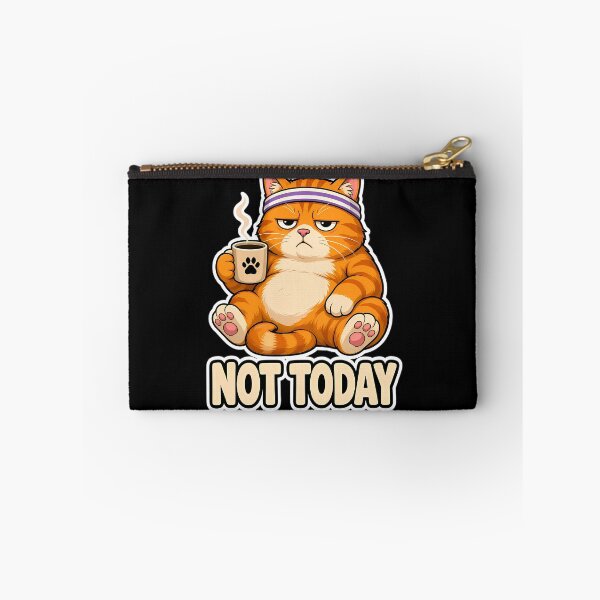 Item preview, Not Today Grumpy Cat Coffee Headband designed and sold by Linework Studio.