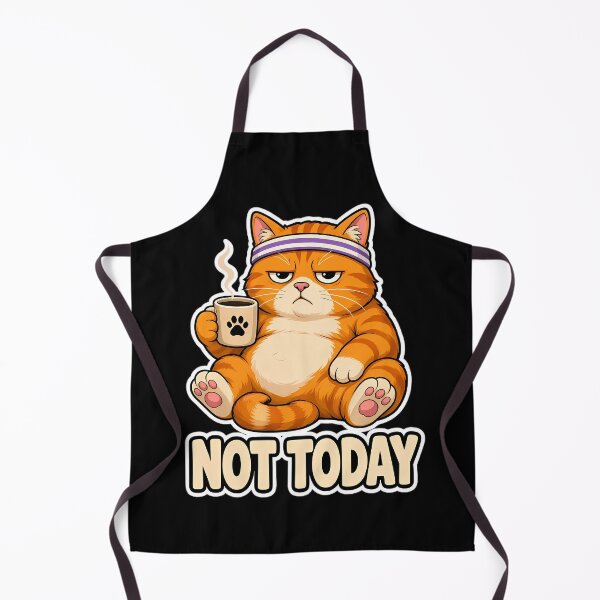 Item preview, Not Today Grumpy Cat Coffee Headband designed and sold by Linework Studio.