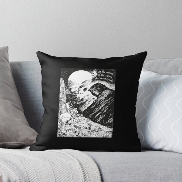 Item preview, Dark Moon Over Bone Mound Engraving designed and sold by MONALAMOUREA.