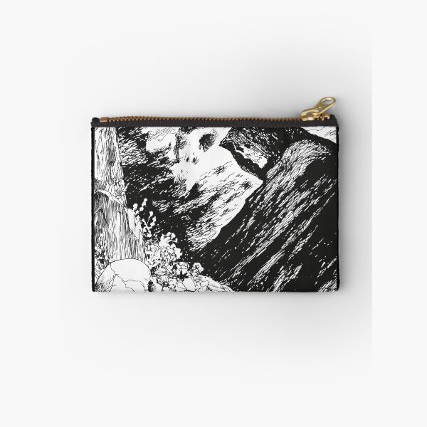 Item preview, Dark Moon Over Bone Mound Engraving designed and sold by MONALAMOUREA.