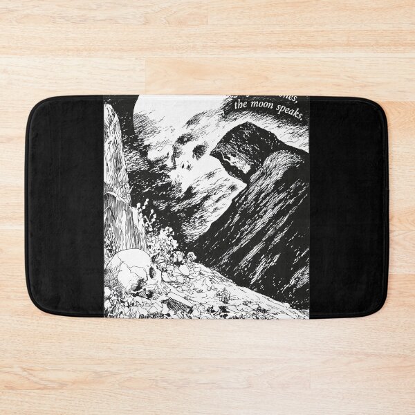 Item preview, Dark Moon Over Bone Mound Engraving designed and sold by MONALAMOUREA.