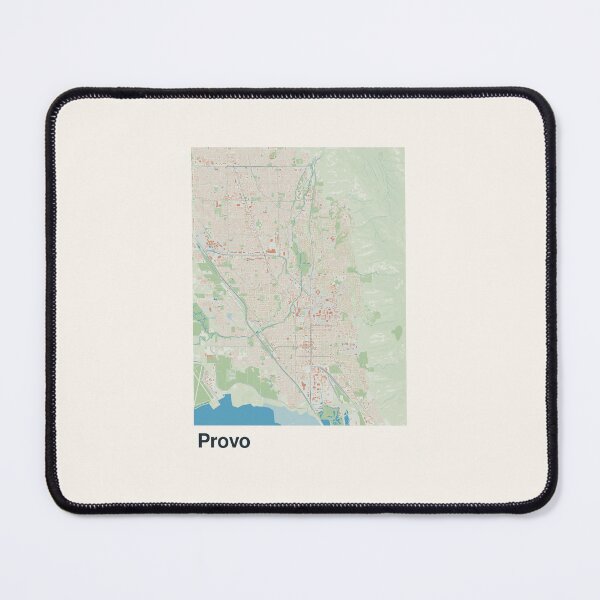 Item preview, Provo Minimalistic Map Art designed and sold by MapsNerd.