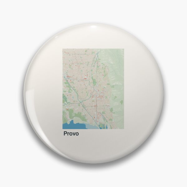 Item preview, Provo Minimalistic Map Art designed and sold by MapsNerd.